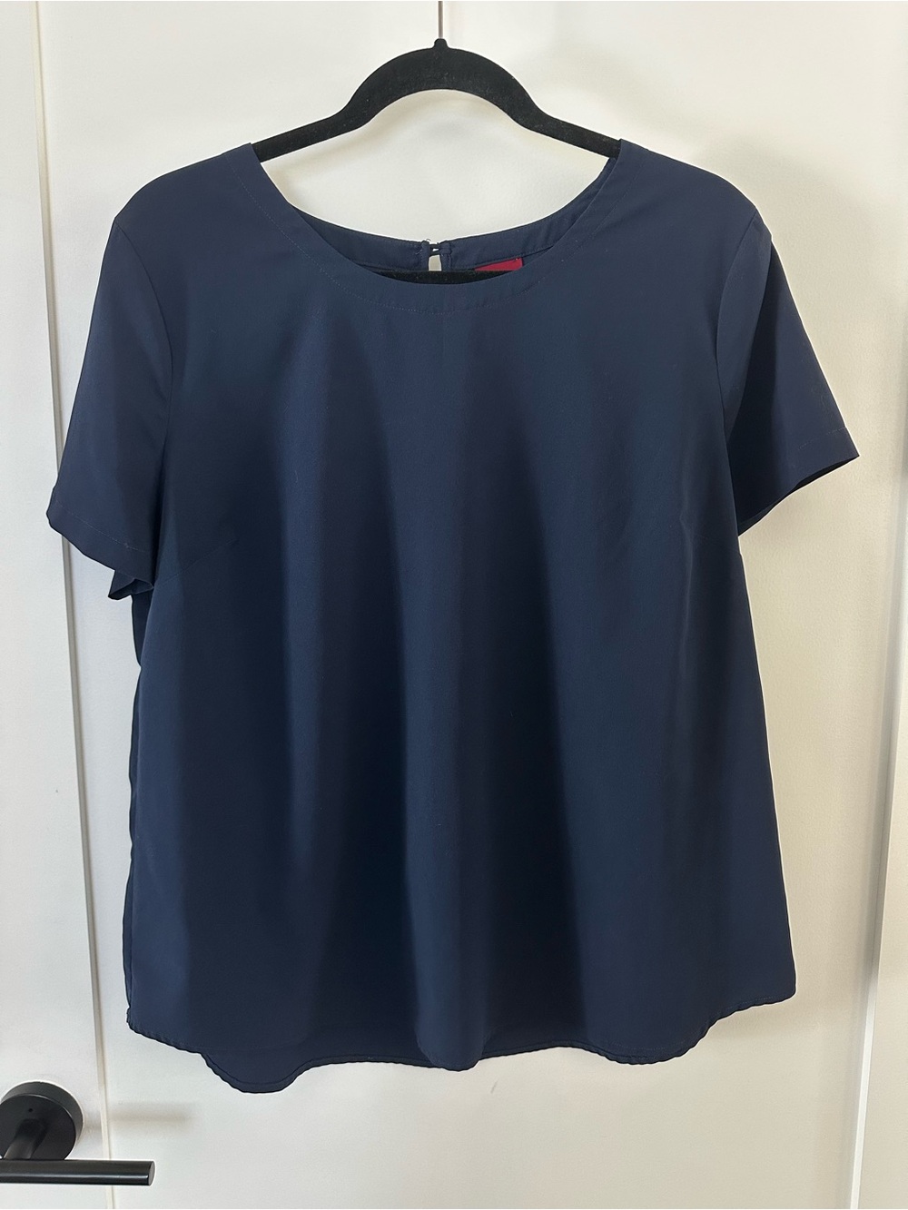 Navy blue t-shirt blouse
